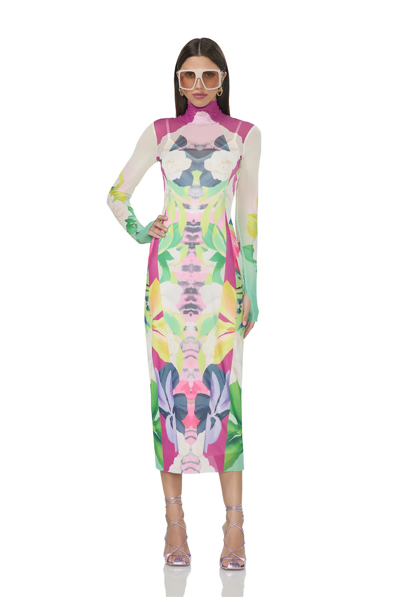 Shailene Dress - Mirror Tropical | ShopAFRM