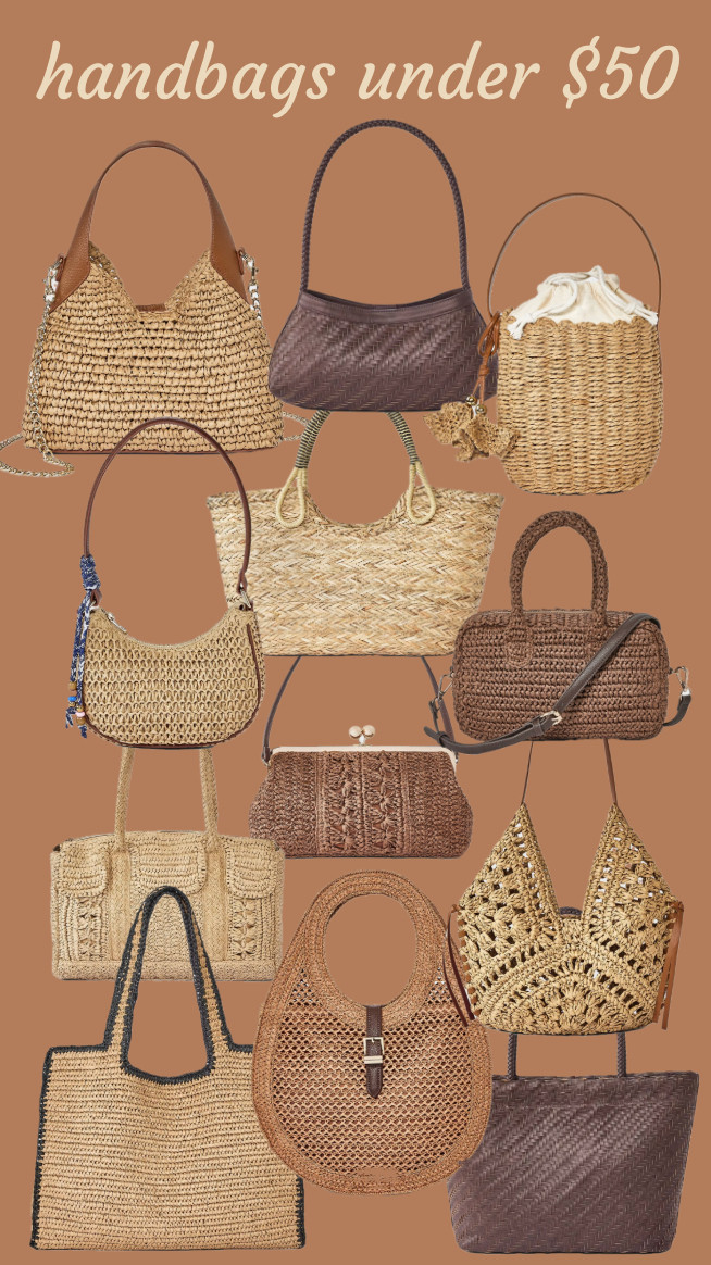 Trending bags under $50
.......
Target purse target bag straw bag straw tote shoulder bag shoulder purse clutch beach bag travel bag oversized bag woven bag summer bag fall bag fall purse leather purse leather woven bag Madewell bag madewell dupe revolve bag Anthropologie bag anthropologie dupe target dupe  purse under $50 dupe purse fall trends fall finds target fashion target new arrivals

#LTKOver40 #LTKootd #LTKWorkwear