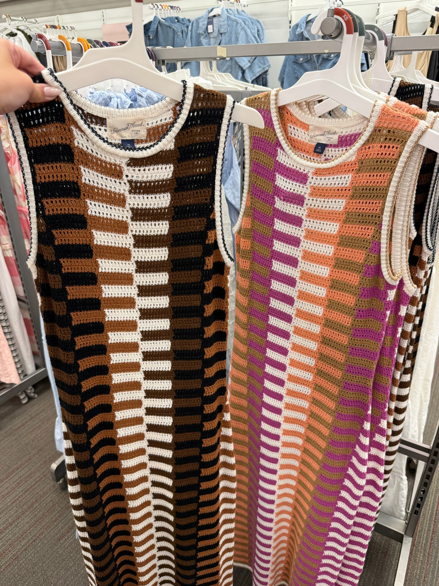 I want this immediately!! The striped knit, the neutral color palette, the silhouette... Target did not need to make a $45 dress look this expensive. 

wedding guest dress summer, summer outfits, summer dresses, fathers day gift guide, vacation outfits beach, travel outfits, date night outfits, target style, knit dress, maxi dress, brown dress, vacation style, new arrivals, neutral outfits, effortless style, chic summer outfits
 

 #LTKgrwm #LTKootd #LTKSeasonal