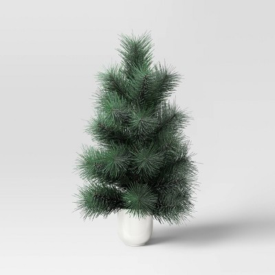 Shimmer Long Needle Christmas Artificial Tree - Threshold™ | Target