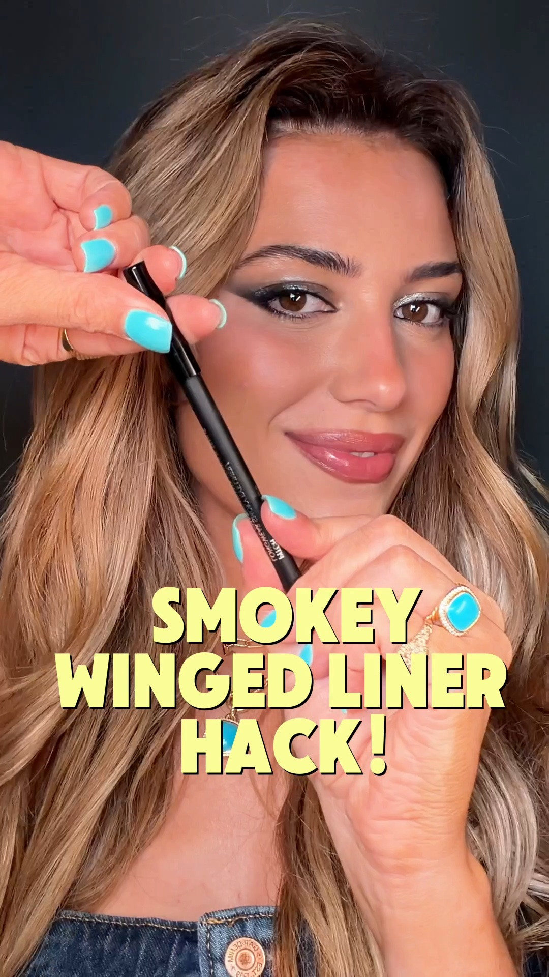 Smokey winged eyeliner hack!

#LTKgrwm #LTKBeauty