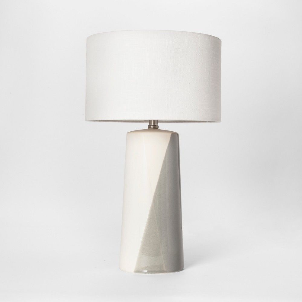 Cohasset Dipped Ceramic Table Lamp Gray Lamp Only - Project 62 | Target