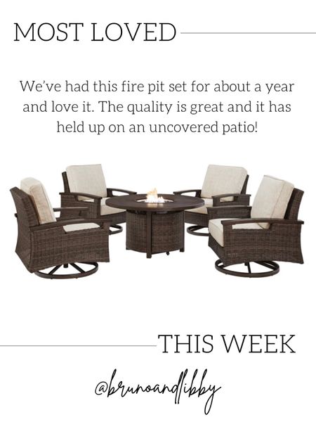 Most loved and best sellers this week in home decor and accessories! Affordable home decor fall and seasonal porch. Fire pit table and chairs outdoor patio furniture 

#LTKSeasonal #LTKsalealert #LTKhome