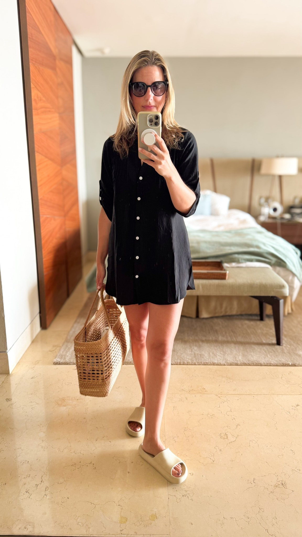 This coverup is perfect for those looking for a modest fit. 

#LTKFindsUnder50 #LTKOver40