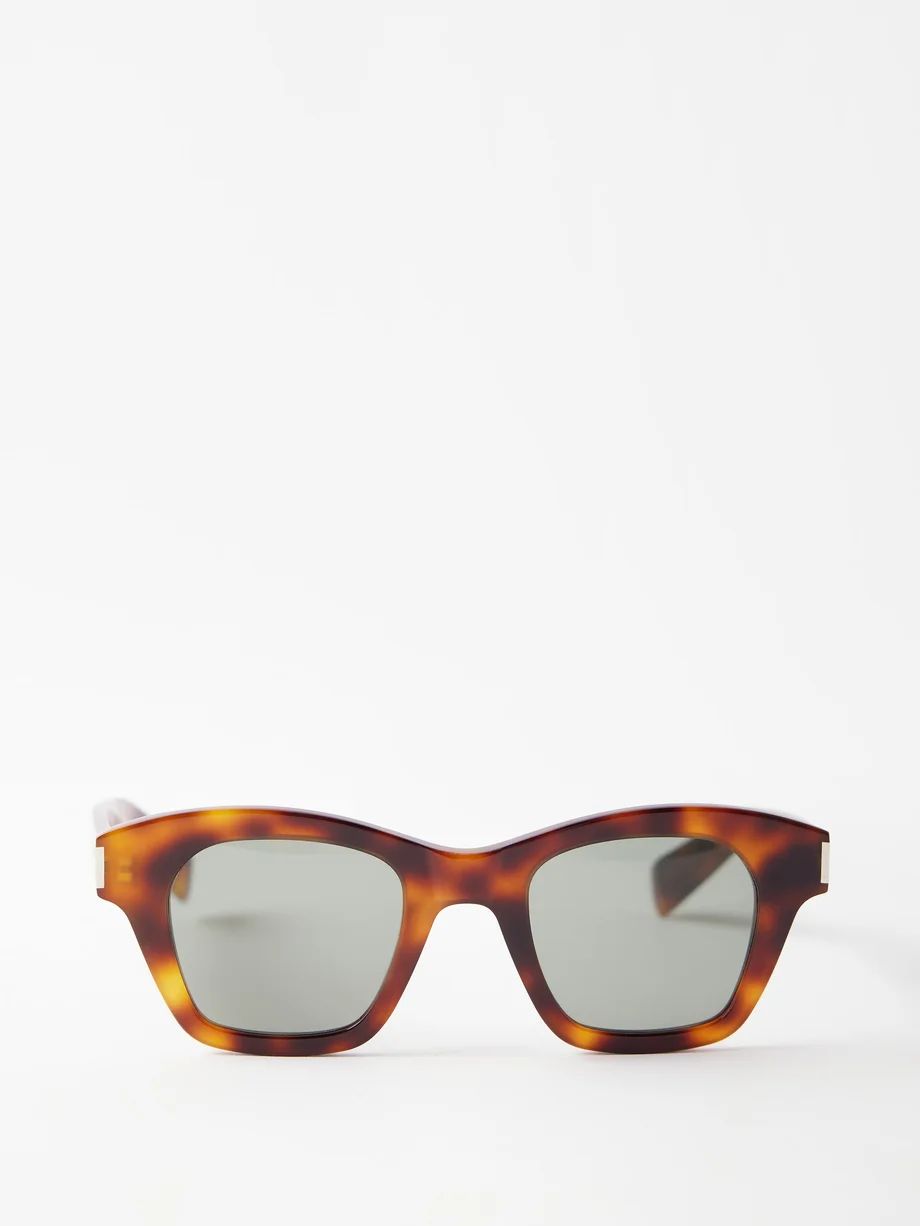 New Wave cat-eye tortoiseshell-acetate sunglasses | Matches (US)