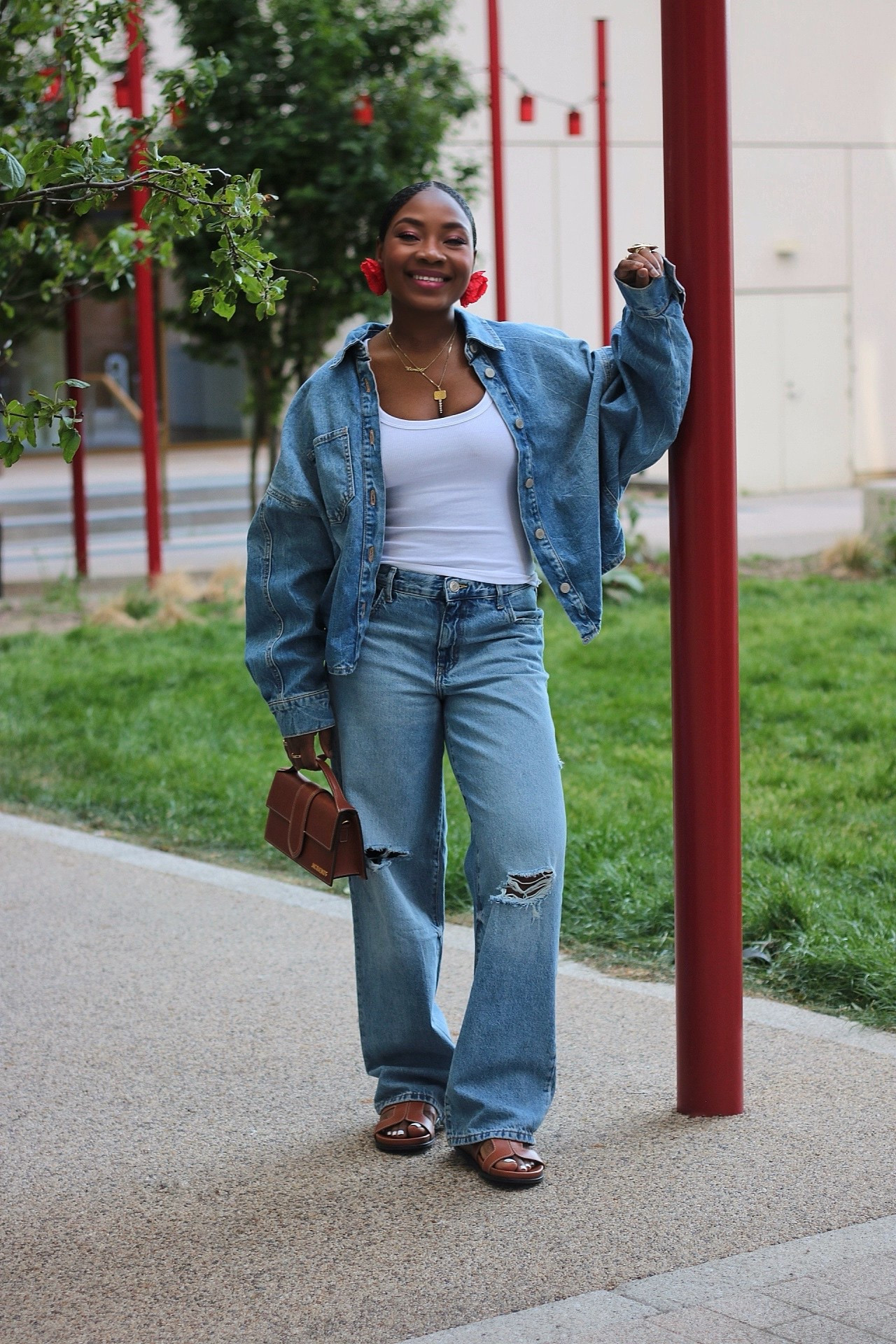 Denim days and radiant vibes ☀️💙

#LTKsummer #LTKstyletip #LTKuk