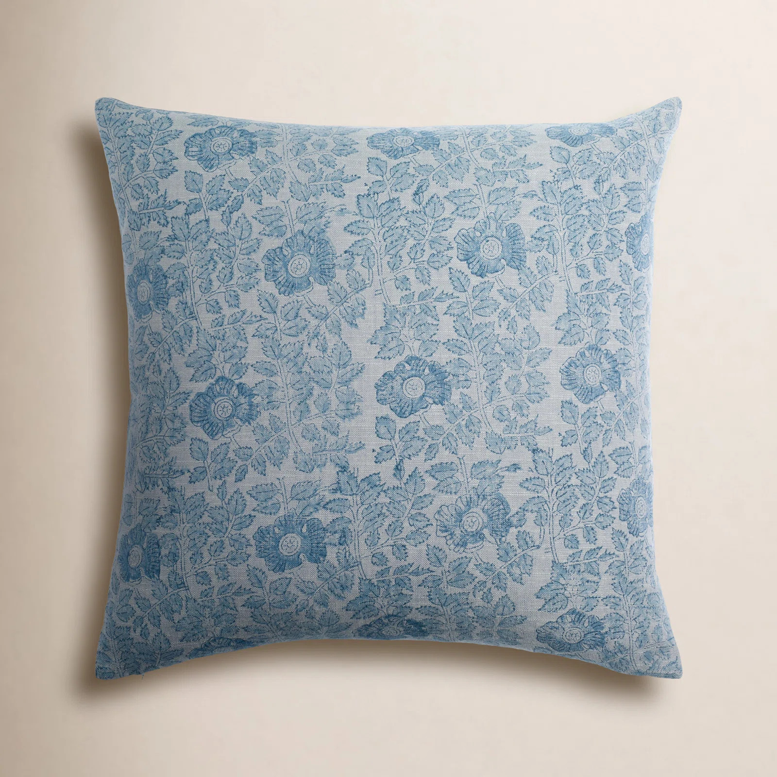 Tallie Floral Linen Blend Throw Pillow | Wayfair North America