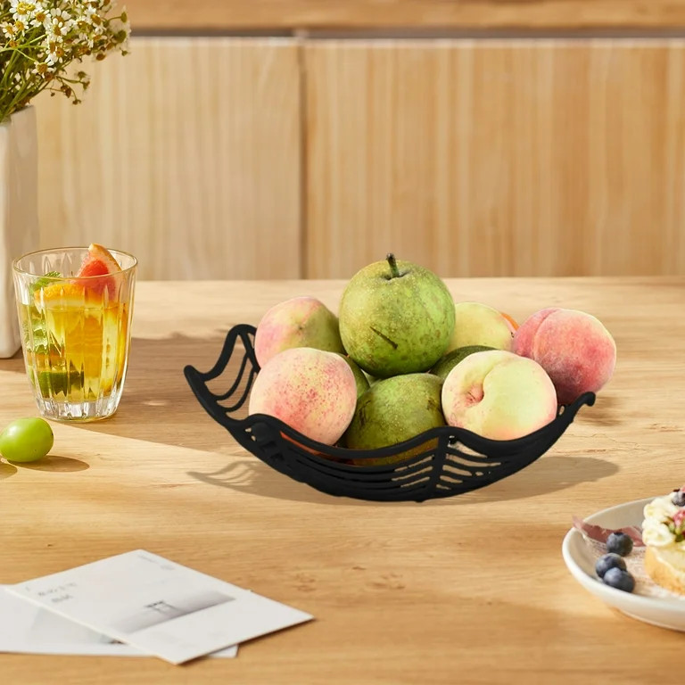 Mauxuk Halloween Spider Web Fruit Basket - Plastic Snack Storage with Realistic Spider Decor for ... | Walmart (US)