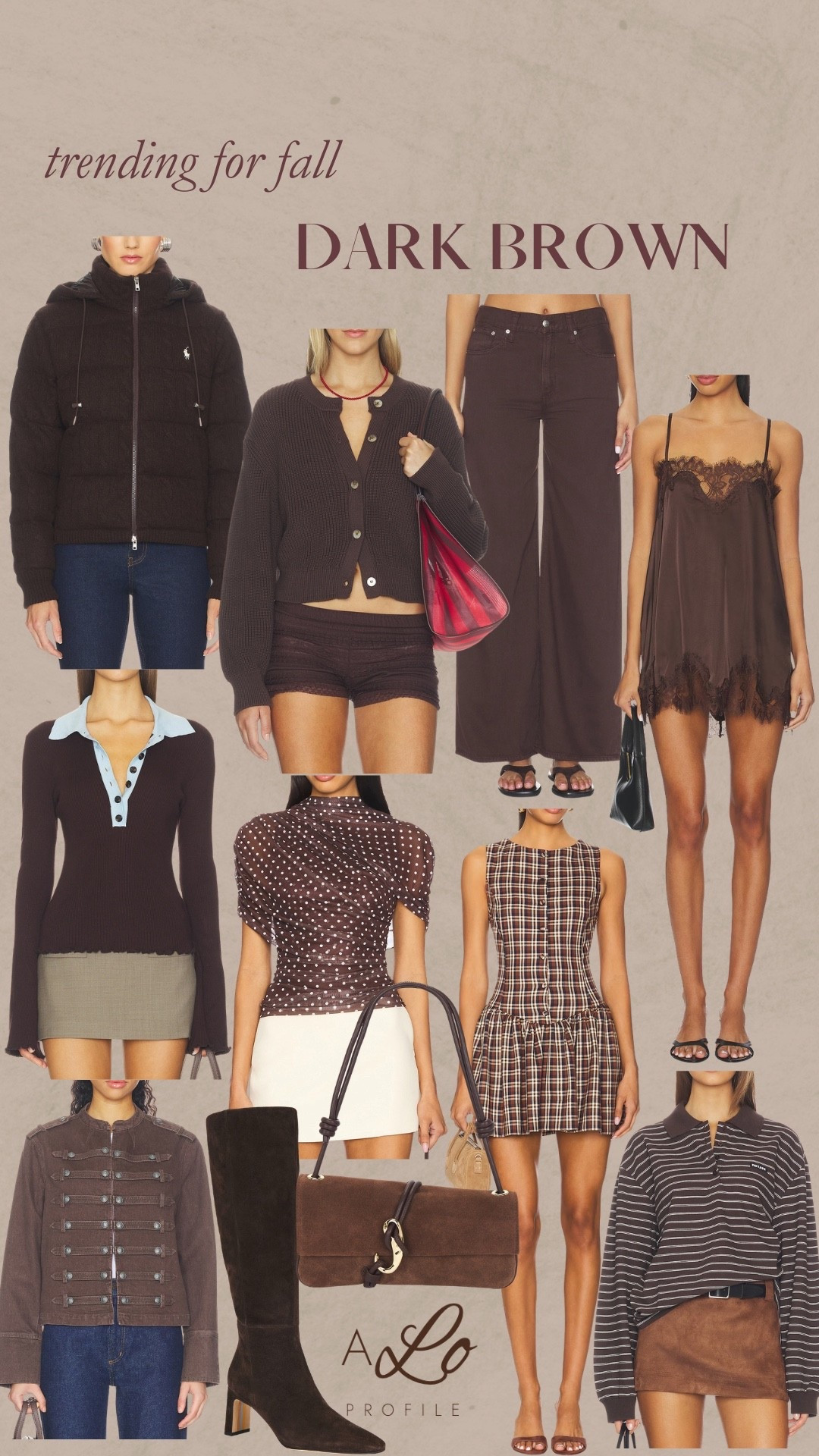 Trending for Fall: Chocolate Brown Hues // fall outfit, fall fashion, fall style, fall transition, transitional fall outfit, fall collection, fall outfit ideas, fall inspo, fall wardrobe, outfits for fall