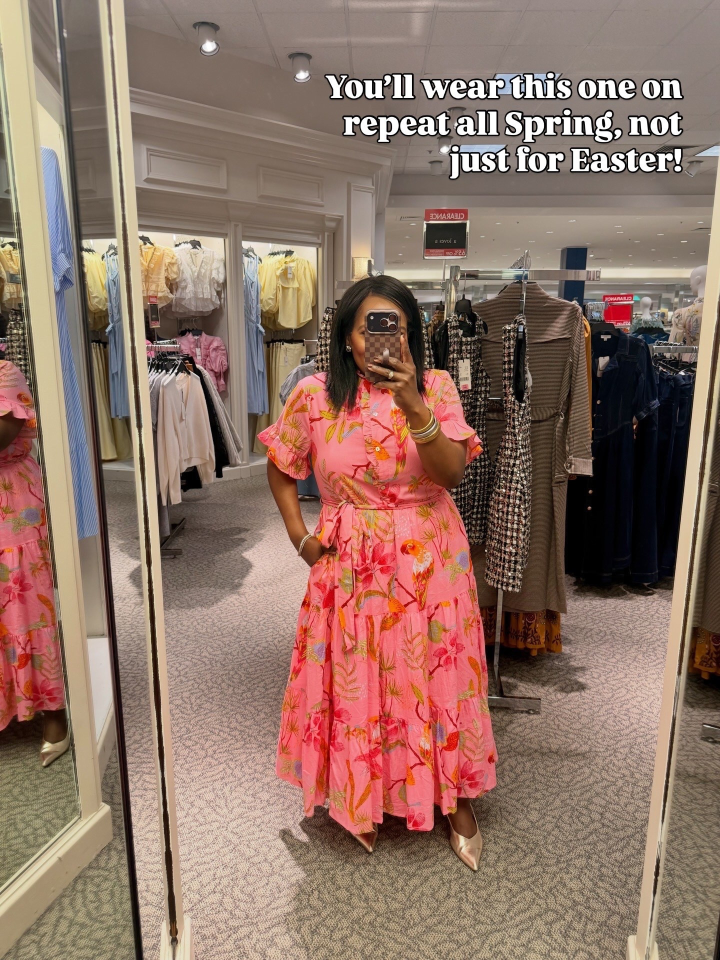 Easter dress 🐣 Women’s Spring dress / floral dress / @Dillards Inc. 

#LTKMidsize #LTKgrwm #LTKSeasonal