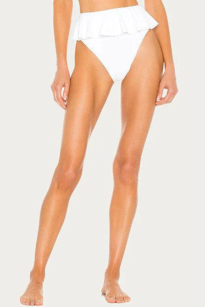 Daisy Bikini Bottom In White | Shop Premium Outlets