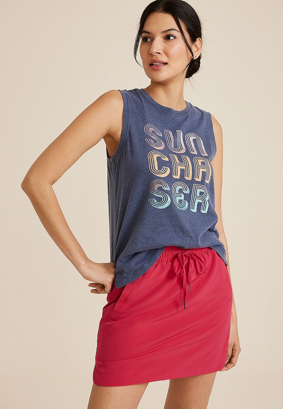 Sunseeker Sunchaser Graphic Tank | Maurices