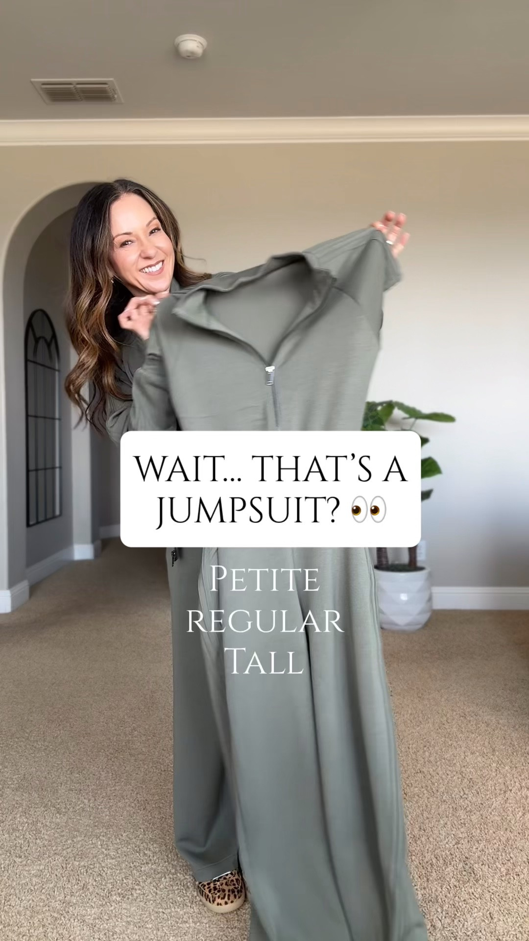 💥Save 10% code HOLLYFXSPANX for new customers + free shipping 
New release from @Spanx . Definitely worth the splurge! The pintuck half zip jumpsuit is incredible! It has an opening in the back to easily go to the restroom and it runs true to size. I’m wearing the size extra small and for reference I’m 5’1”, 106 LBS.

petite jumpsuit, women’s jumpsuit, fall jumpsuit, casual jumpsuit, petite clothing, travel outfit, airport outfit, one piece outfit, everyday outfit, casual fall outfit, fall fashion, petite fashion, fashion over 50, women over 50 fashion, everyday style

#LTKootd #LTKgrwm #LTKOver40