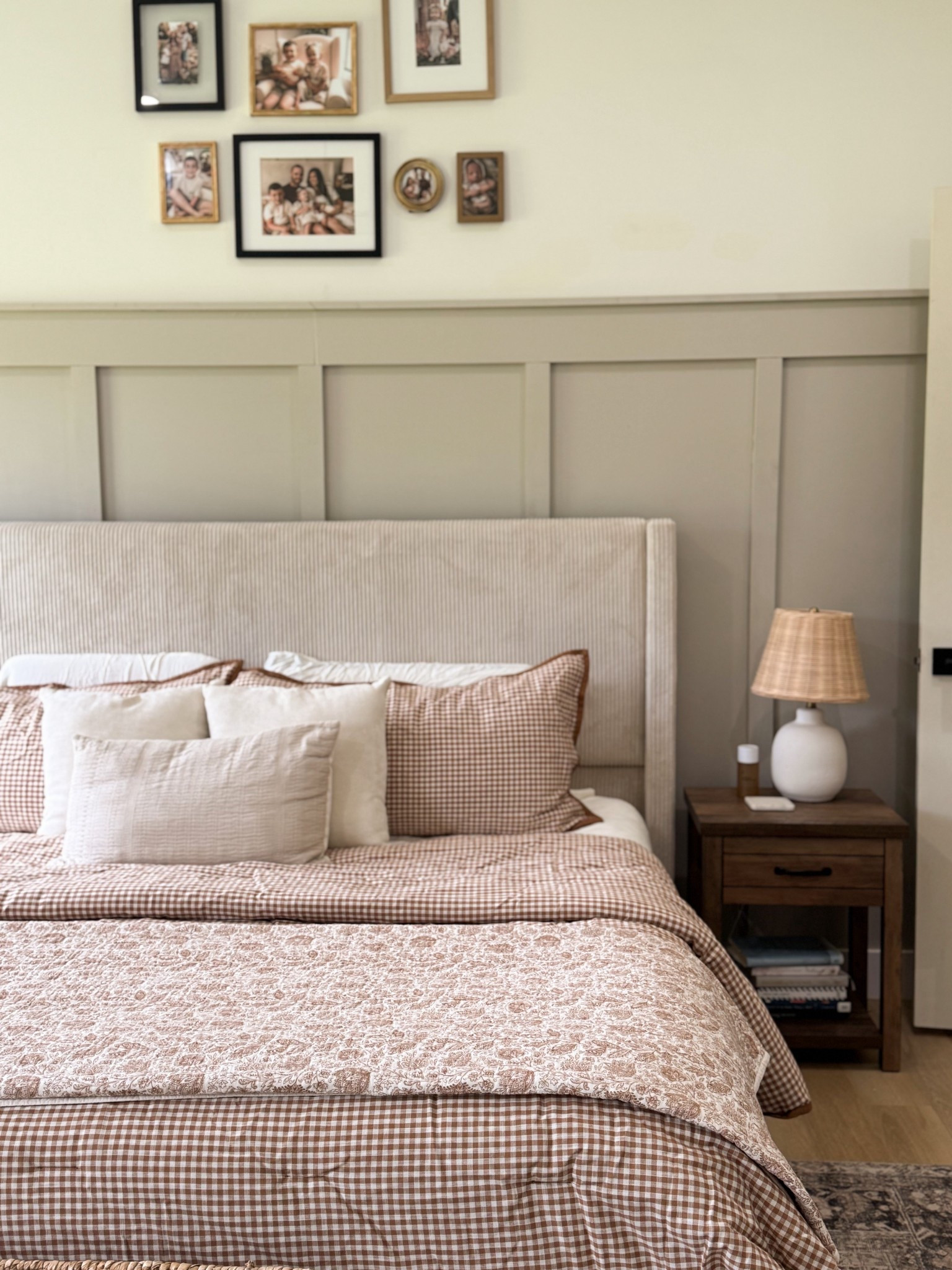 Summer bedding refresh 🤌🏼 love this tiny tan gingham 

#LTKFindsUnder100 #LTKHome