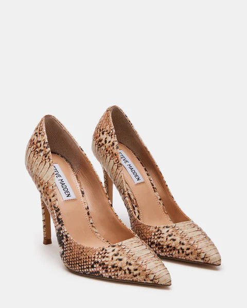 EVELYN BEIGE SNAKE | Steve Madden (US)