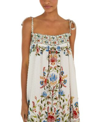 FARM Rio Stitched Garden Long Dress Cover Up | Bloomingdale's Women | Bloomingdale's (US)