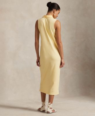Polo Ralph Lauren Women's Stretch-Cotton Sleeveless Polo Dress - Macy's | Macy's