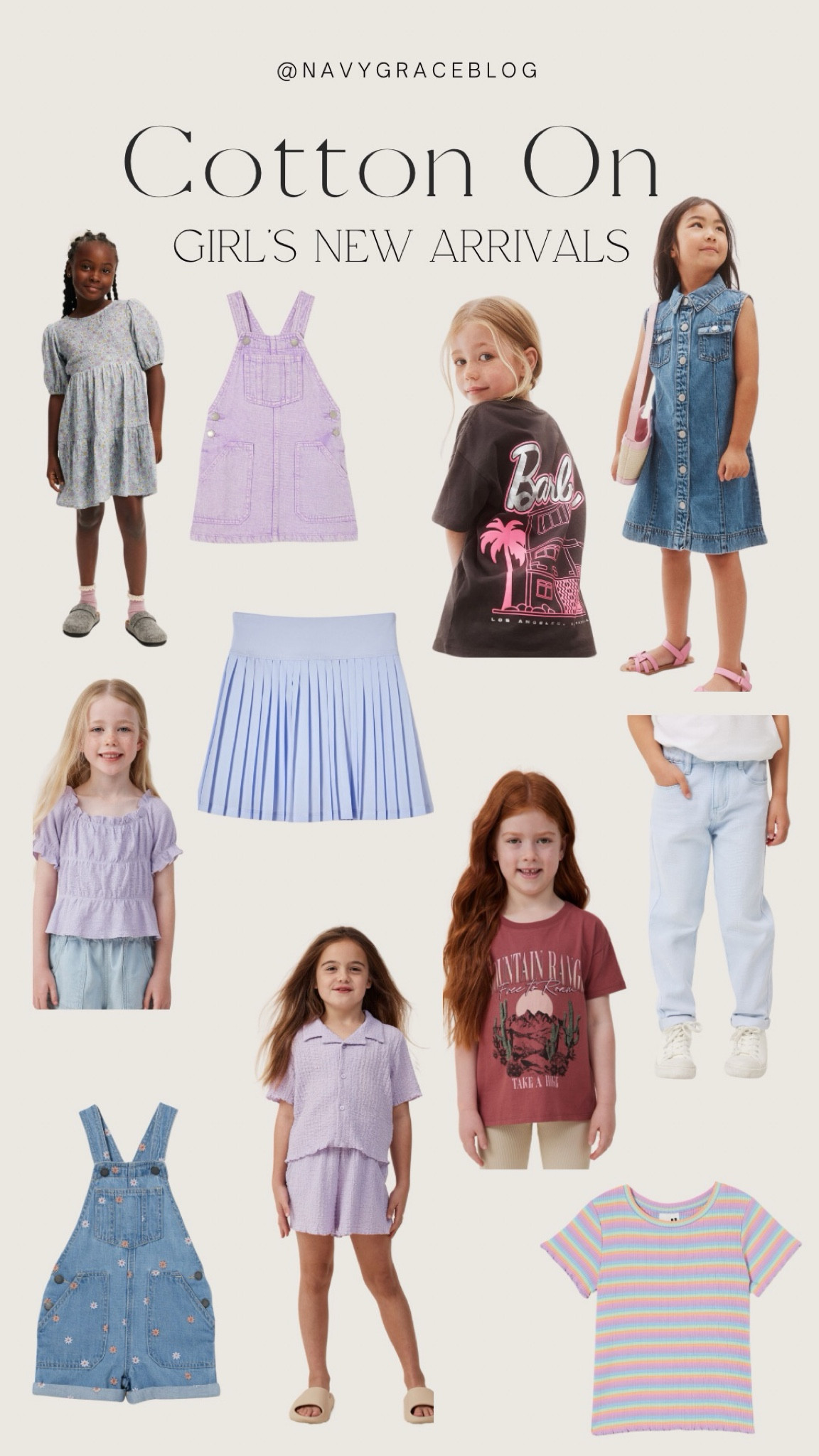 Cotton On New Arrivals for Girls 