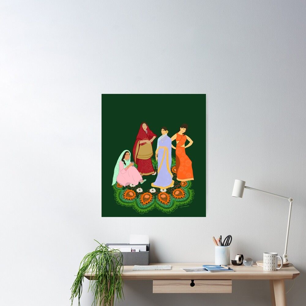 Mothers of India + Pakistan Poster | Redbubble (US)