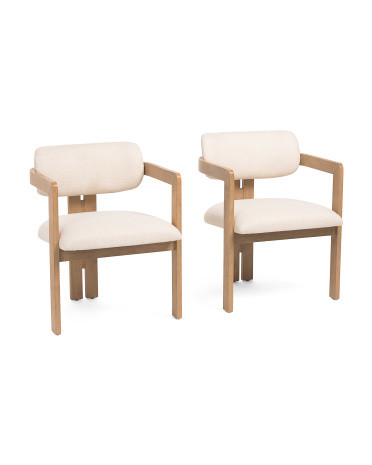 Set Of 2 23x31 Ashley Dining Chairs | TJ Maxx