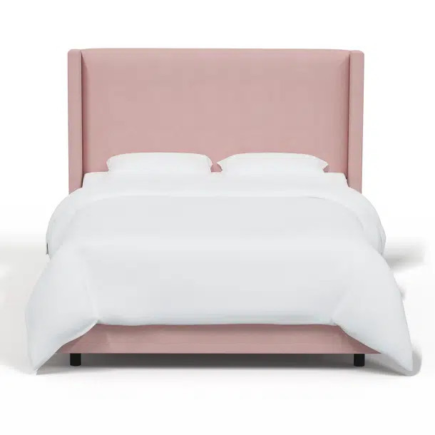 Hanson Upholstered Wingback Bed | Wayfair North America