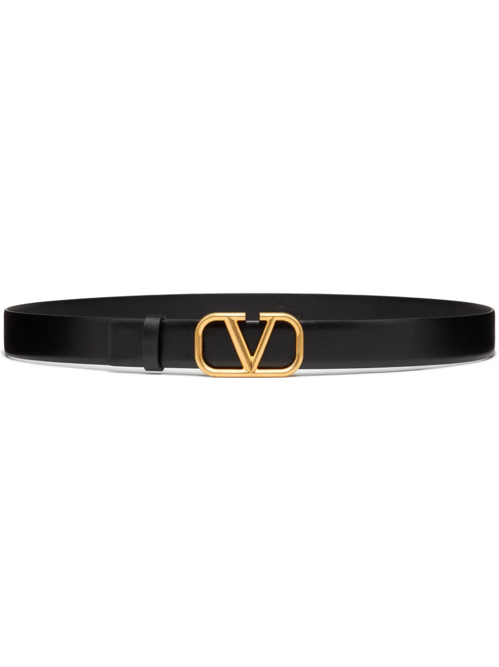 Valentino Garavani VLogo Signature Leather Belt - Farfetch | Farfetch Global