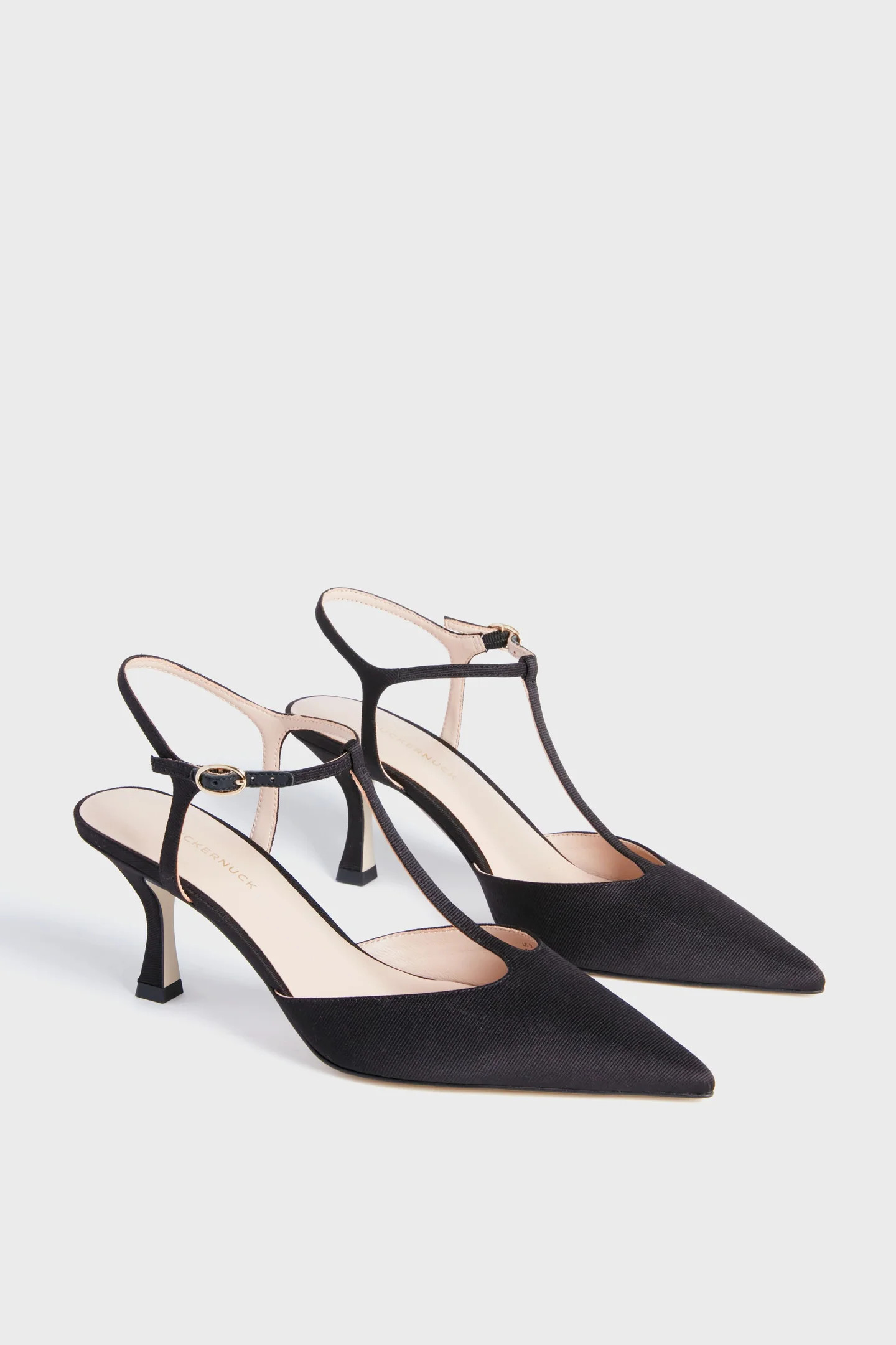 Black Grosgrain Margot Heels | Tuckernuck (US)