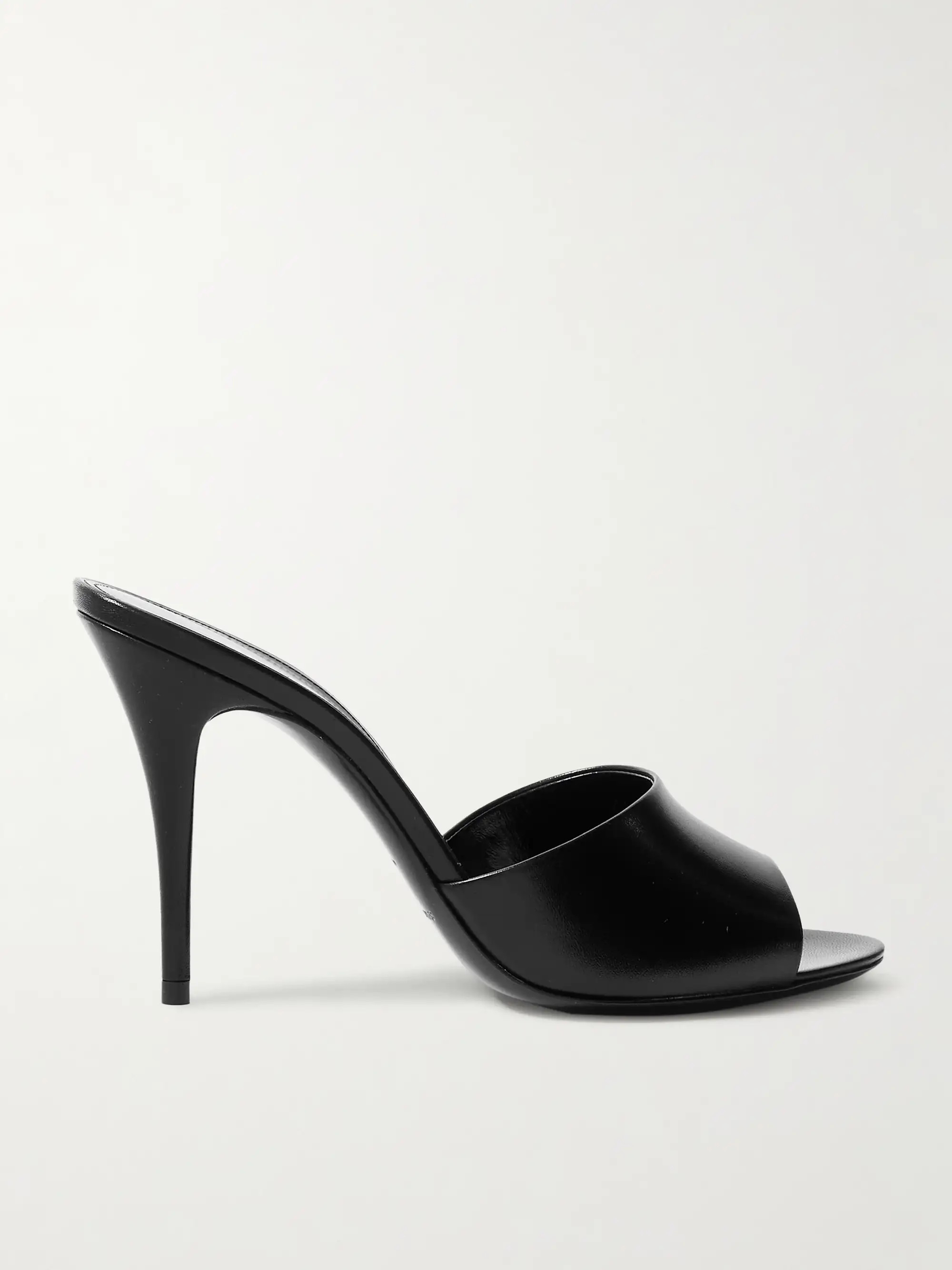 Glossed-leather mules | NET-A-PORTER (UK & EU)