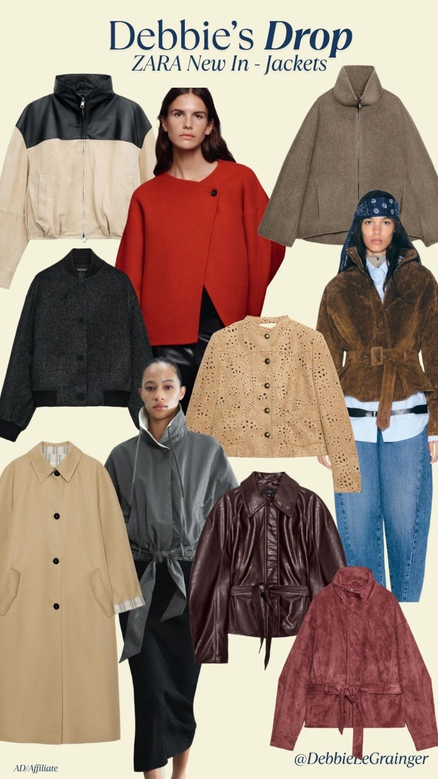 As always Zara comes into its own in September with their INCREDIBLE jacket selection. There are SO many styles to choose from and plenty of slightly higher priced wool blend jackets which are incredible quality.

#LTKuk #LTKFashionMonth #LTKautumn