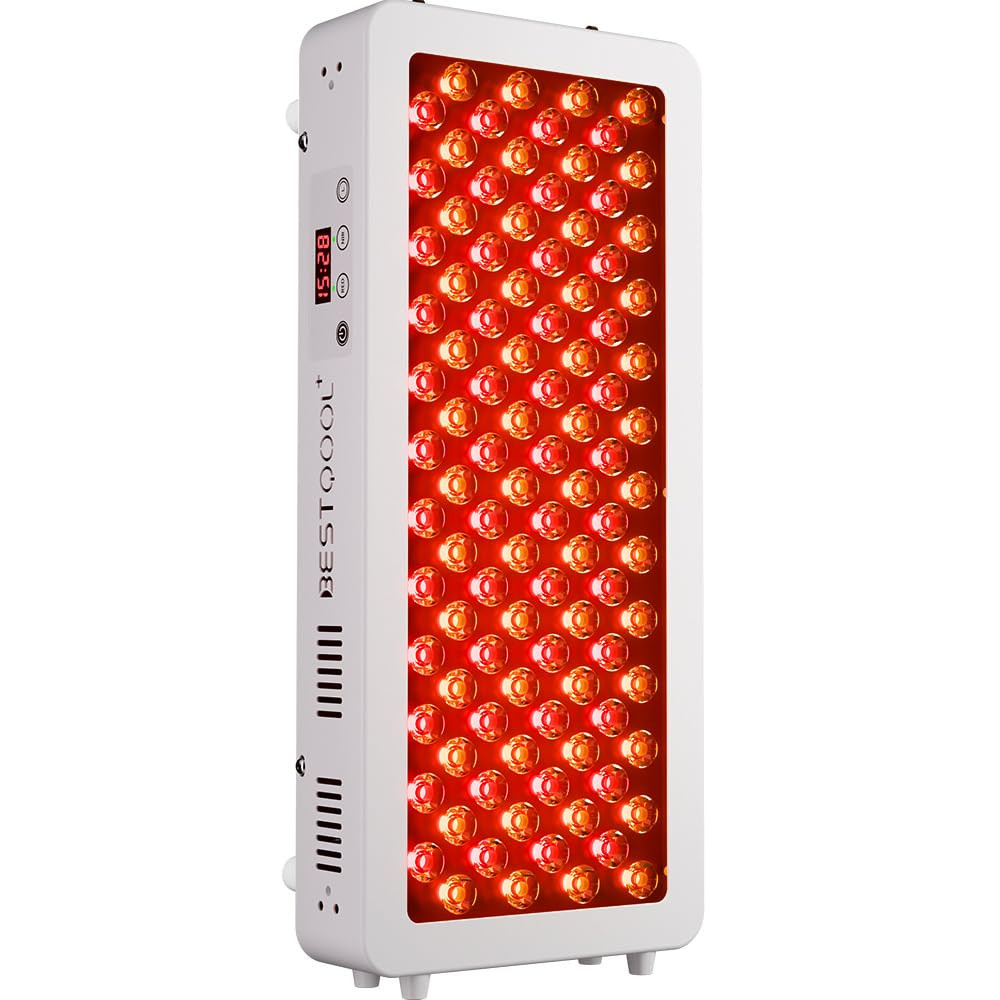 Bestqool Red Light Therapy for face Body, 4 Wavelengths Infrared Red Light Therapy, 100 Elite Gra... | Amazon (US)