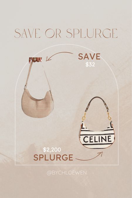Save OR Splurge: Celine Ava! 

#saveorsplurge
#lookforless
#dupe
#fall
#fallfashion
#fallstyle
#beigepurse
#beigeshoulderbag
#shoulderbag
#celine
#celinepurse
#celineshoulderbag
#celinedupe
#datenight 

#LTKitbag #LTKworkwear #LTKsalealert