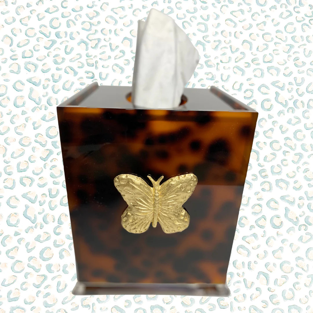 Butterfly Boutique Tissue Box | Southern Tribute