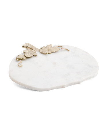 Marble Pumpkin Platter | TJ Maxx