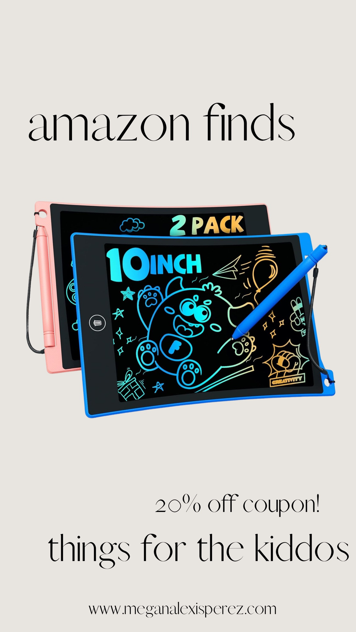 My girls are obsessed with these! They’re perfect for traveling or keeping in the car for when they need to be occupied! 

#LTKKids