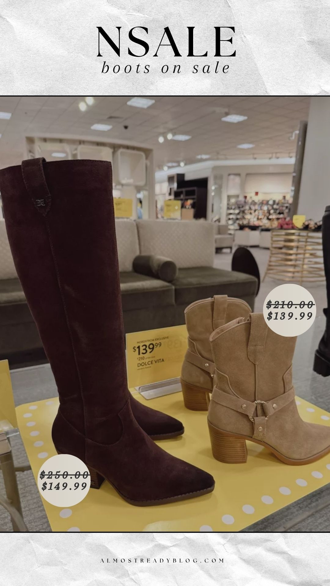 Boots on sale during the NSALE!! Last day to shop these deals is 08/03!!

sale alert, watchnow, boots, booties, new arrivals, finds under 200, amanda west 

 #LTKSeasonal #LTKFindsUnder100 #LTKStyleTip