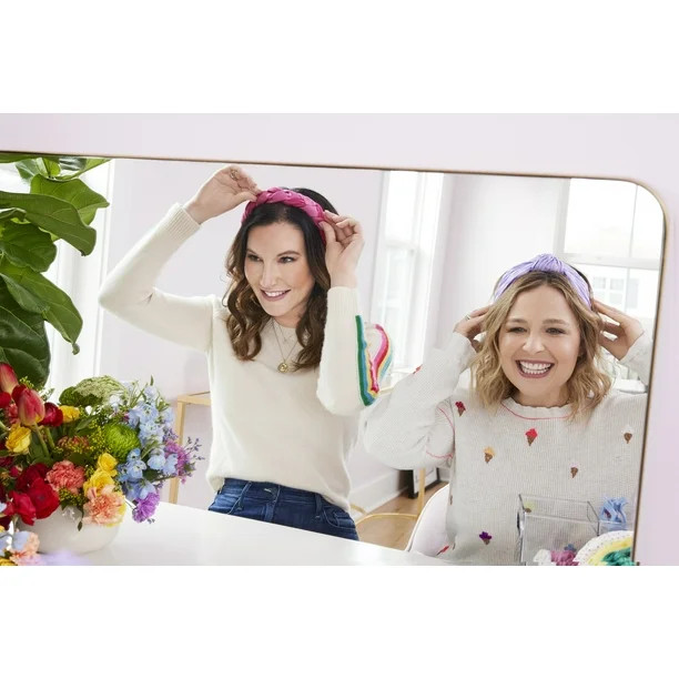 The Home EditThe Home Edit Knotted Satin Headband with Gemstone Detail, YellowUSD$7.98Price when ... | Walmart (US)