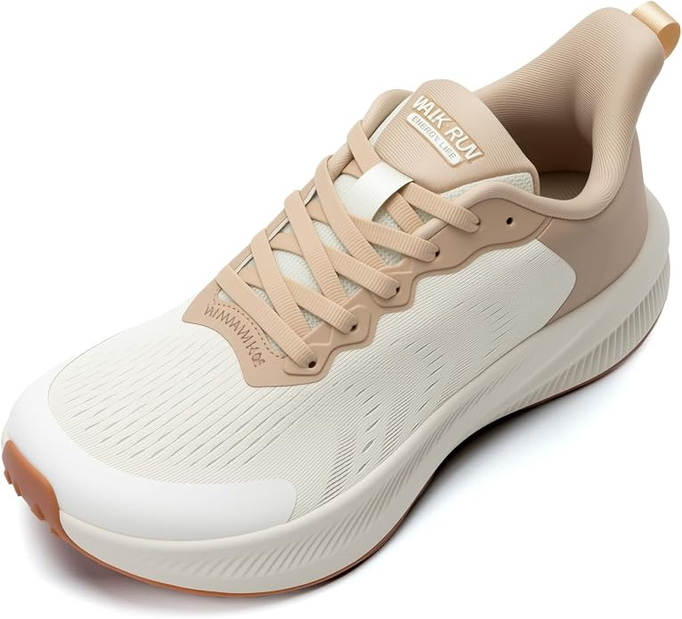 ALEADER Wide Toe Box Shoes Women Running Walking Tennis Slip On Work Shoes Womens Gym Athletic Br... | Amazon (US)