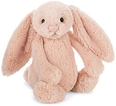 Jellycat Bashful Blush Bunny Stuffed Animal, Medium, 12 inches | Amazon (US)