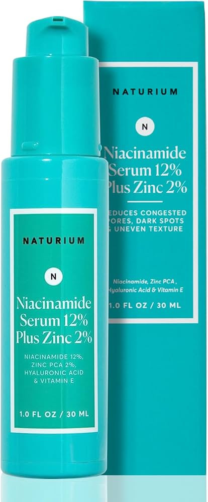 Naturium Niacinamide Face Serum 12% Plus Zinc 2%, Anti-Aging, Pore Minimizer & Dark Spot Correcto... | Amazon (US)