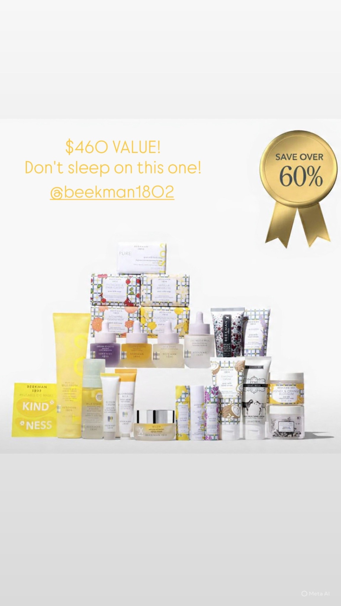 Beekman 1802 
Gift set Black Friday deal 
Skincare 

#LTKCyberWeek #LTKHoliday #LTKGiftGuide