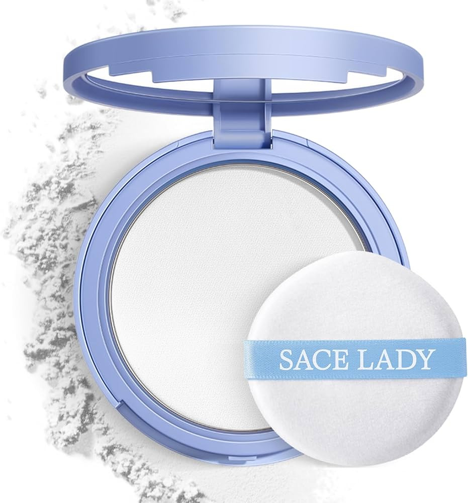 SACE LADY Face Powder Waterproof Sets Makeup, Controls Shine, Smooth Fine Lines for Flawless Ligh... | Amazon (US)