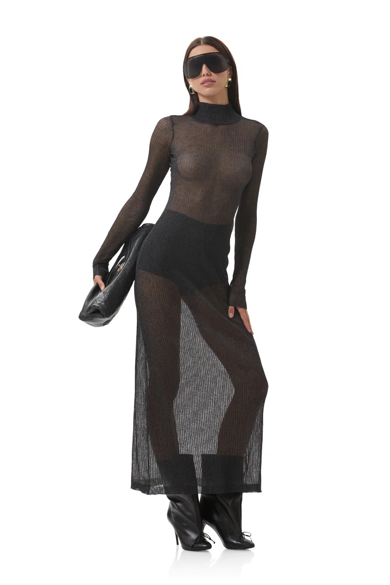 Vilas Dress - Noir | ShopAFRM