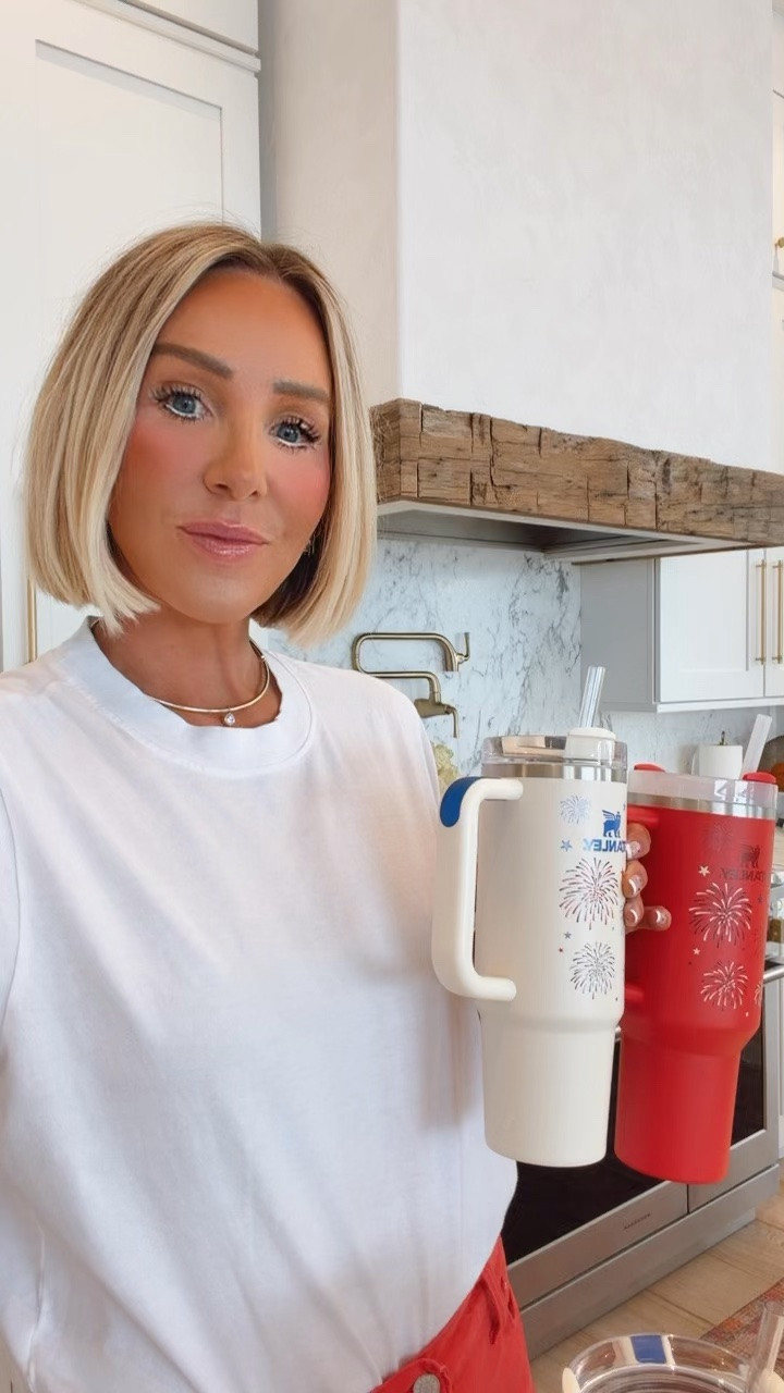 @stanley_brand Spark Americana collection dropped today and I’m obsessed!! ❤️🤍💙 one of my absolute favorite cup brands - incredibly durable AND cute. How fun for the summer/4th of July?! 🇺🇸🎇 #stanleypartner #ad

#LTKselfcare #LTKmomlife #LTKActive