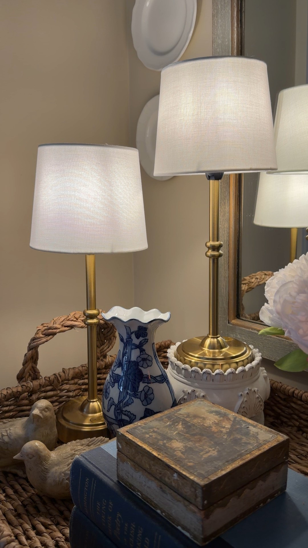 One of my favorite Amazon purchases are a pair of these cordless lamps! I’ve used them everywhere! Tablescape, styled tables, bar cart and counter of guest bath. Possibilities are endless! 



#LTKHome #LTKSaleAlert #LTKdayinmylife