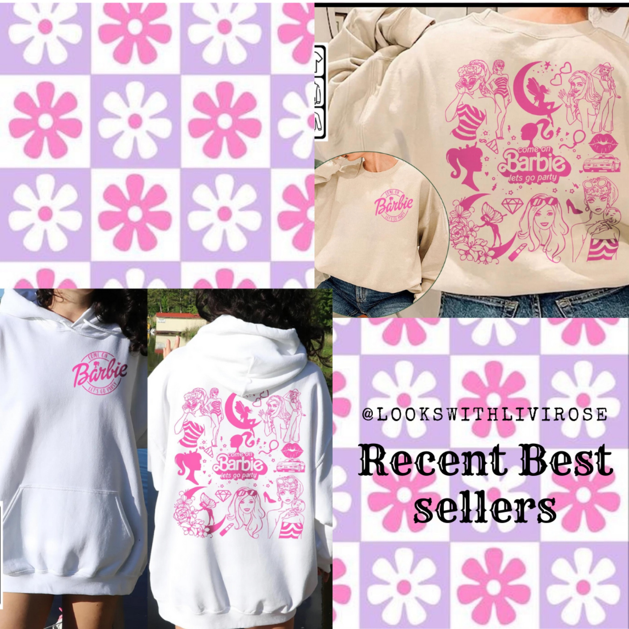 Recent best sellers on here - these cutie minimal barbie shirts! Get yours before they sell out/before the movie!💗

#LTKstyletip #LTKsalealert #LTKBacktoSchool