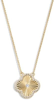 Electric Picks Clover Necklace – Women’s Versatile 14kt Gold Plated Necklace, Lucky Icon Desi... | Amazon (US)