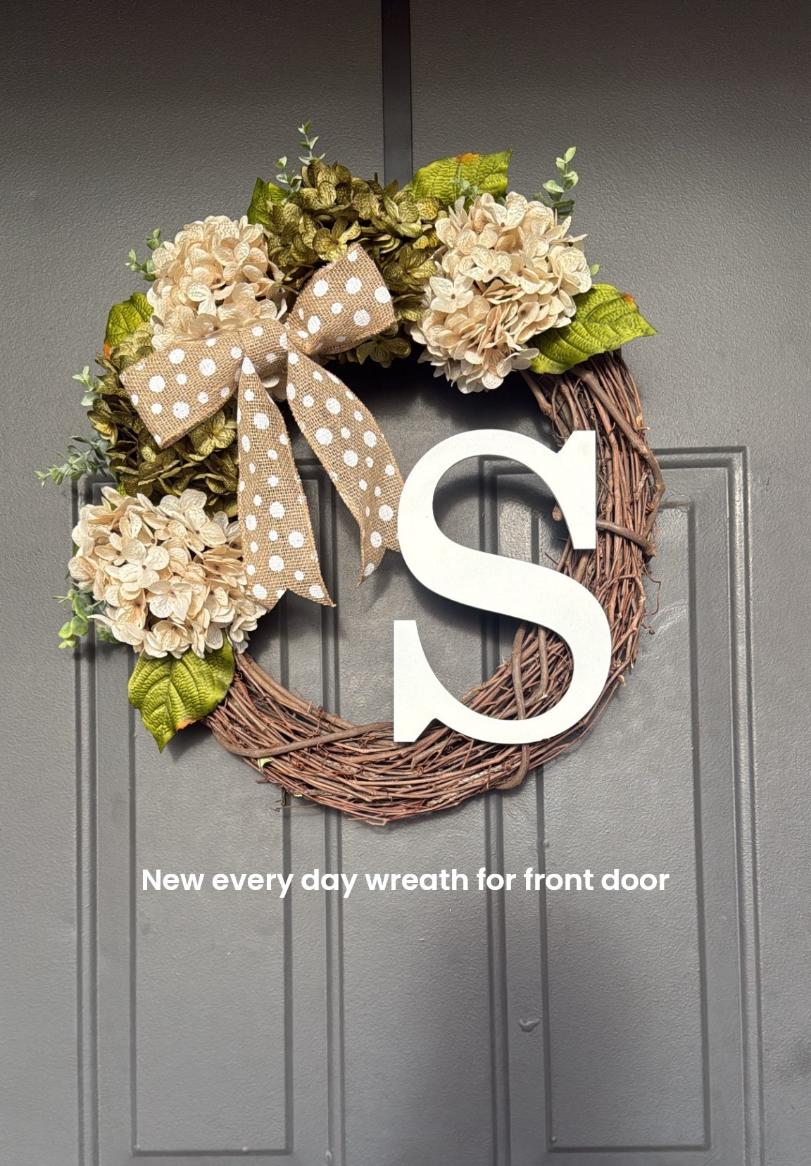Custom monogrammed front door wreath
Every day home decor
Custom wreath for your front door for every day
Monogrammed name wreath for front door
Home decorations

#LTKSaleAlert #LTKdayinmylife #LTKHome