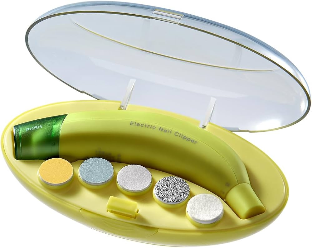 bc babycare Baby Nail Trimmer Electric, Gentle Electric Nail File for Newborn Infant Toddler or A... | Amazon (US)