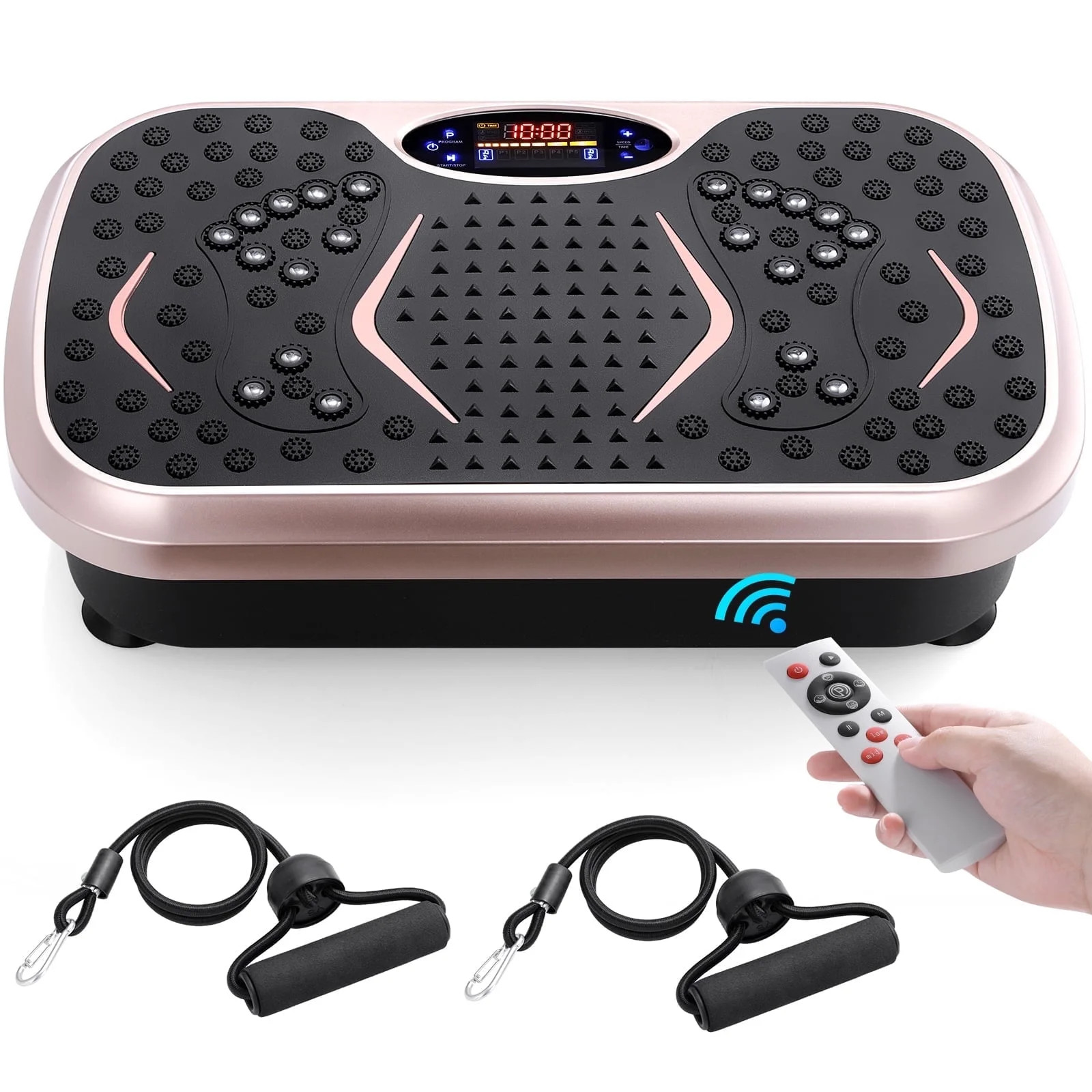 Pirecart 3D Vibration Plate Exercise Machine Full Body Workout Home Platform with Remote Control,... | Walmart (US)