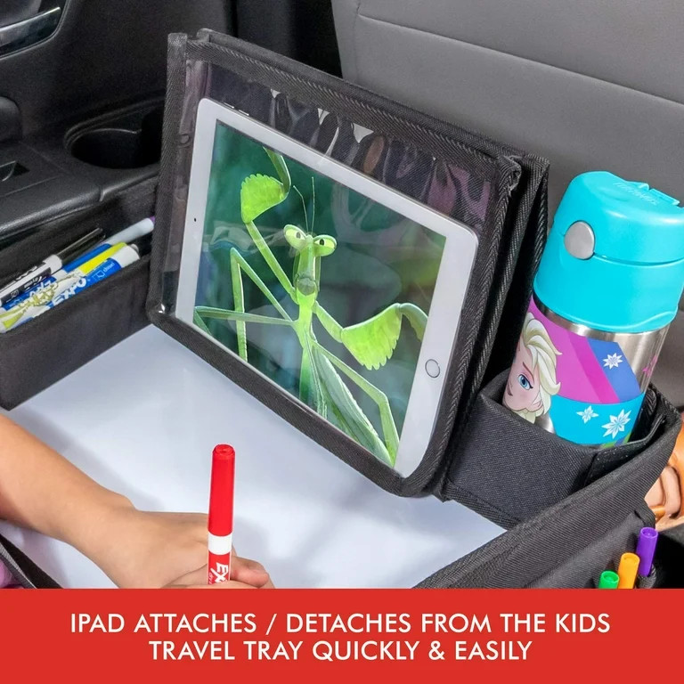 Lusso Gear | Kids Travel Activity Tray | For Car, Airplane, Booster Seat | Dry Erase Board, Displ... | Walmart (US)